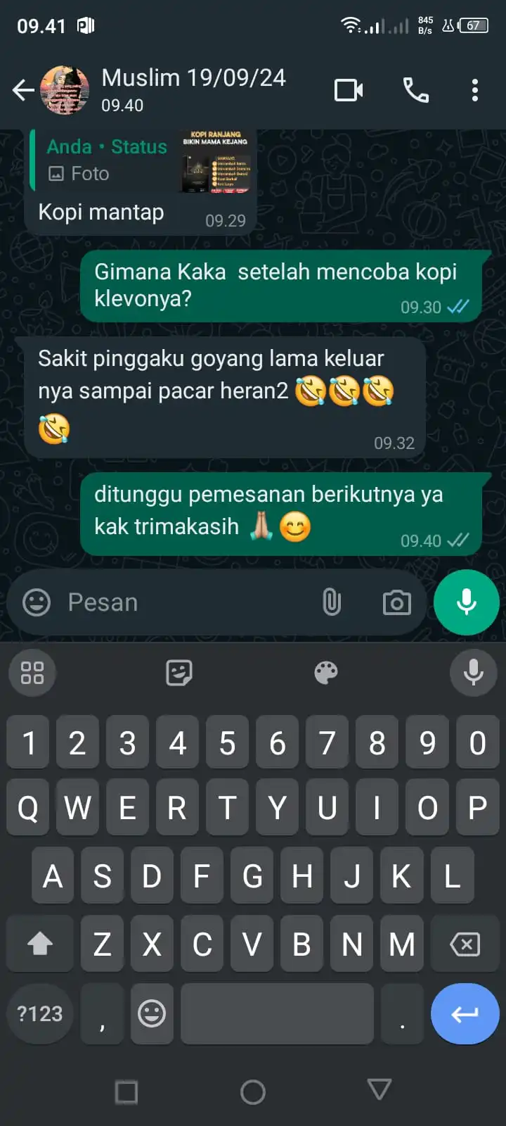 testi klevo wa